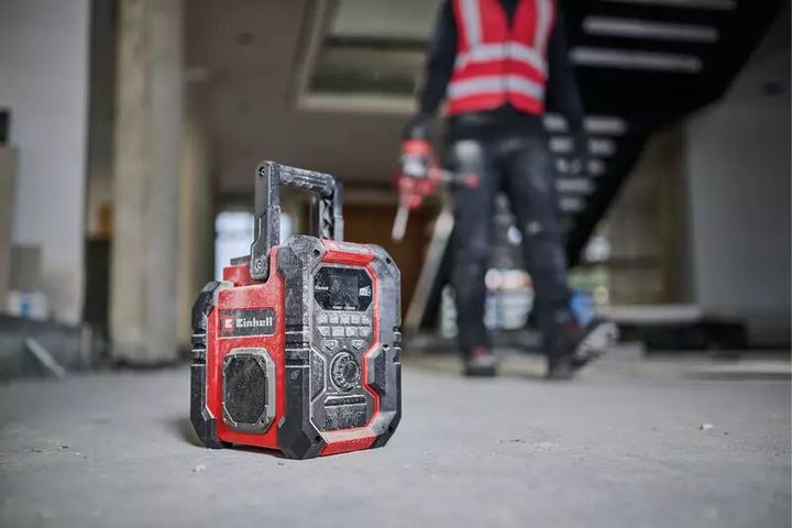 Einhell Radio inalambrica TE-CR 18 Li DAB+/FM/BT - Solo - Vista 4