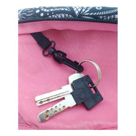 Rinonera Kossok Pekin - Super Comoda - Con Porta Llaves - Re Gris Claro Jaspeado