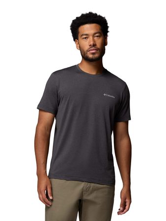 Remera Columbia Parsons Point Hombre Moda Negro