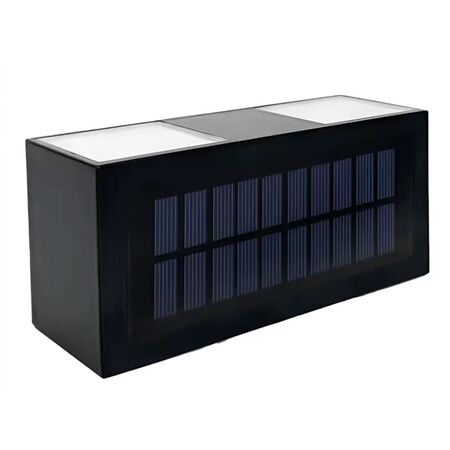 Aplique Solar LED Birireccional– 4 LED – Calida Exterior