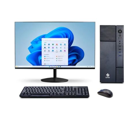 PC AMD RYZEN 3 3200g  Ram 8gb Ssd 256gb Monitor 24" W11 EXO