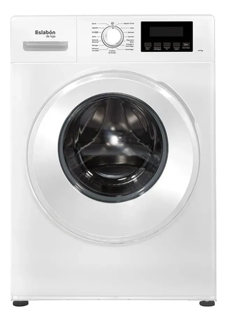 Lavarropas Eslabón De Lujo Carga Frontal 6kg Blanco Blanco