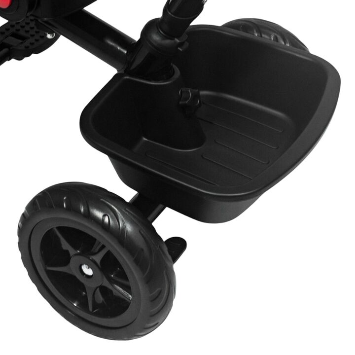 Triciclo multifuncional Infanti JY-T07B rojo - Vista 9