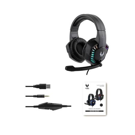 Auricular Gamer Gadnic A3000 RGB Compatible Pc Play Consolas