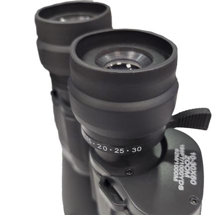 KIT BINOCULAR 10-30X60 CON TRIPODE Y ADAPTADOR 