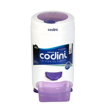 Secarropas Centrífugo Innova 6.5 kg 2.800 RPM Lila Codini - IL65