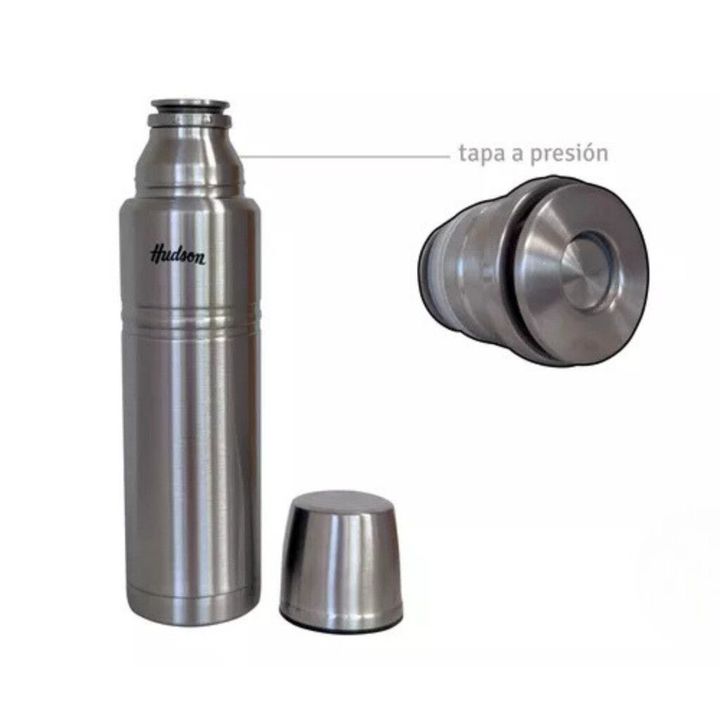 Termo Hudson Acero 1 Litro De Acero Inoxidable ACERO - Vista 4