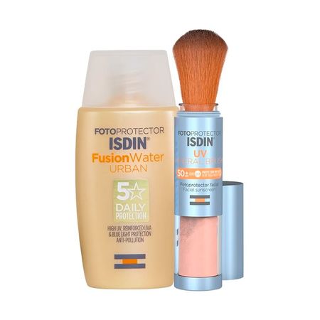 Isdin Set Protector Solar Fusion Water Urban Spf30 + Sunbrush