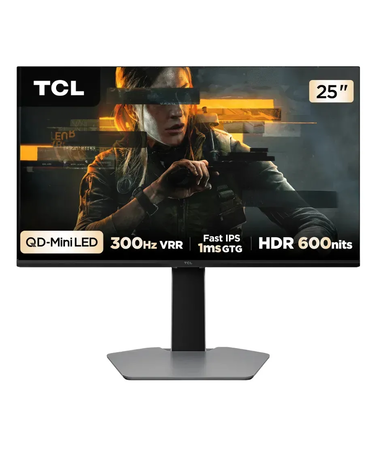 Monitor Gamer Mini Led Fhd 25'' Tcl 25g64 300hz Hdr600 Gsync
