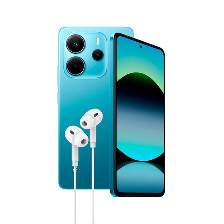 Combo Xiaomi Note 14 6+128GB Ocean Blue + Auriculares Dekkin USB-C