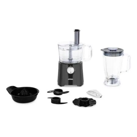 PROCESADORA ATMA LP8425NAP 650W 8 EN 1 CON LICUADORA NEGRA