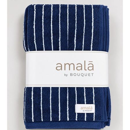 Juego de toallas Bouquet Amala azul