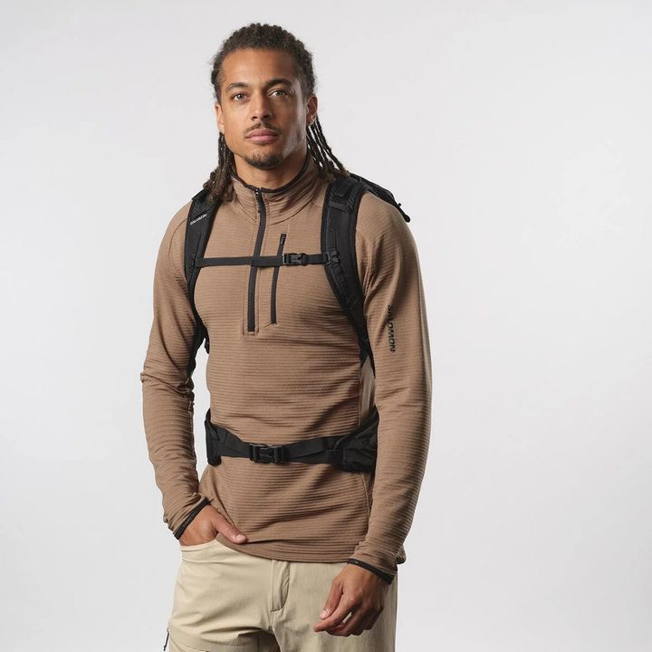 MOCHILA SALOMON TRAILBLAZER 30 NEGRO (21832) - Vista 2