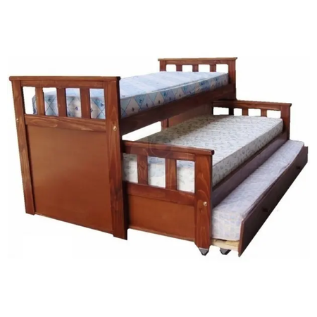 cama nido triple de pino nido 20420 cravero