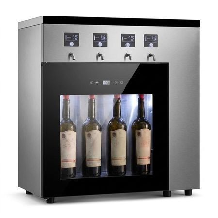 Dispenser Php YC-04 4 Botellas Plata