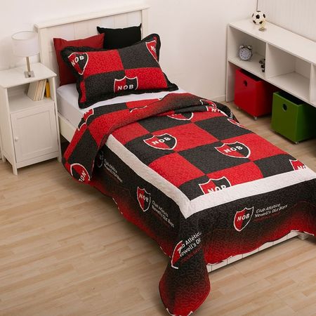 Cubrecama Casablanca Matelasseado Newell 1 1/2 plazas Con 1
