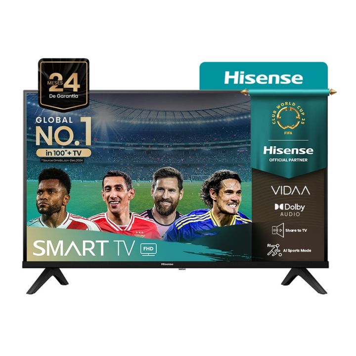 TELEVISOR LED HISENSE 40A42K 40° VIDAA - 4609134 - Vista 1