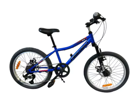 Bicicleta Fire Bird Storm - Rodado 20"- Azul - Frenos a disco - 7Vel.-Cuadro de acero.