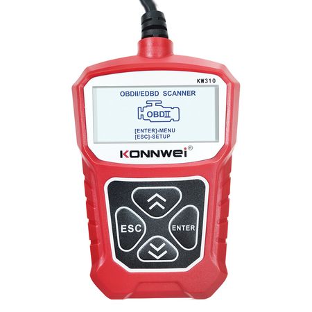 Escaner Automotriz Konnwei KW310 Obd2 Lector De Códigos De Fallas