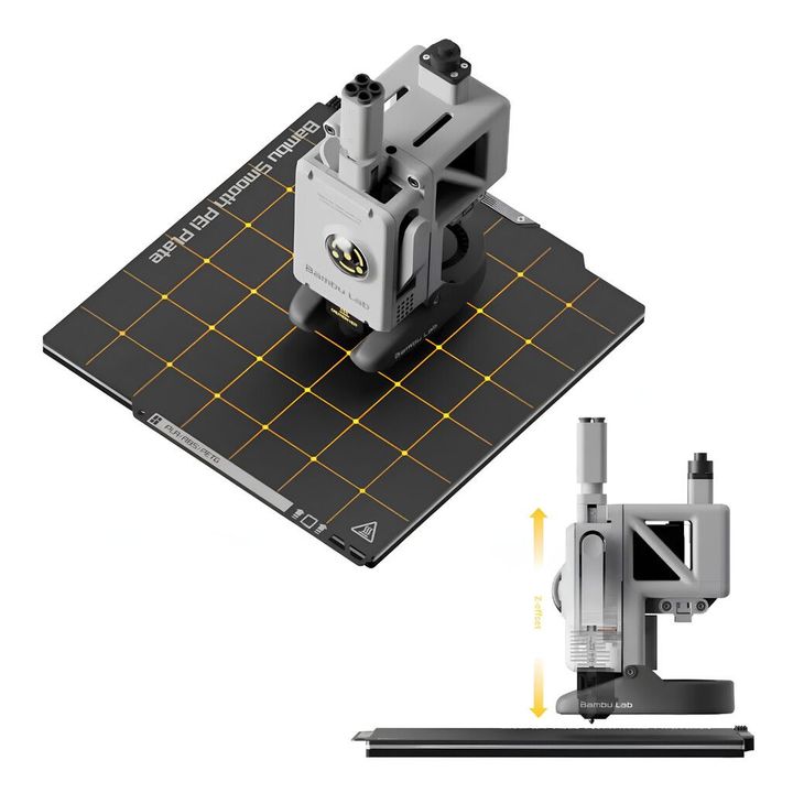 Impresora 3D Bambu Lab A1 Mini Combo FDM Multicolor con AMS Lite - Vista 2