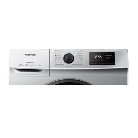 Lavarropas HISENSE WFMB6510SU 6.5 KG 1000rpm gris