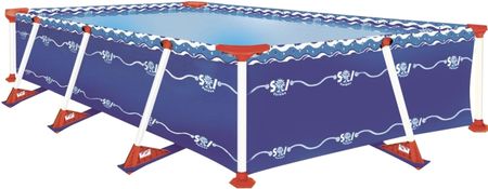 Pileta Estructural Rectangular De Lona Sol De Verano 7800L 