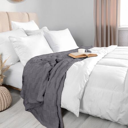 Frazada Jacquard Premium 2 1/2 Plazas o Queen