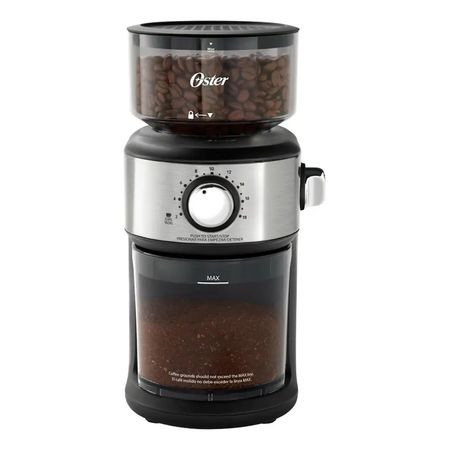 Molinillo De Cafe Automatico Oster Bvstbmh24 Plateado Plateado