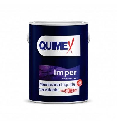 Impermeabilizante de techo membrana líquida acrílica de 20L Quimex 2154