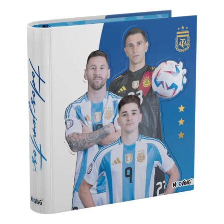 Mooving Carpeta Escolar 3x40 Afa Selección 1001229 1001229