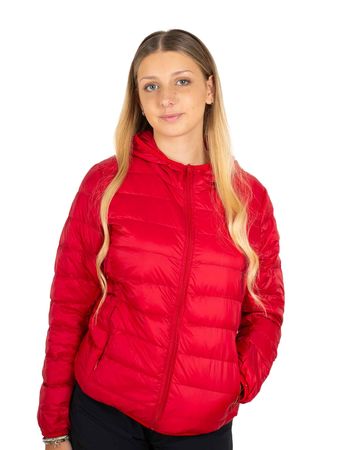 Campera Flash Unika Mujer Moda Rojo