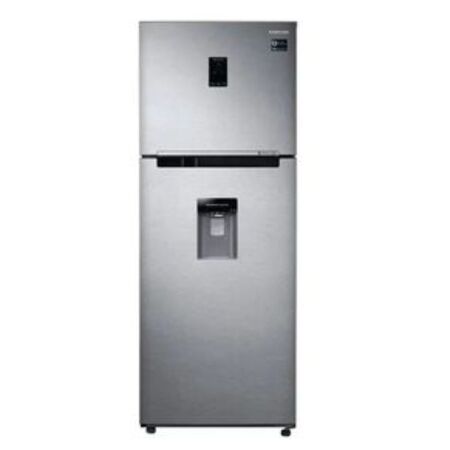 Heladera Samsung No Frost 396lts Inverter con dispenser silver