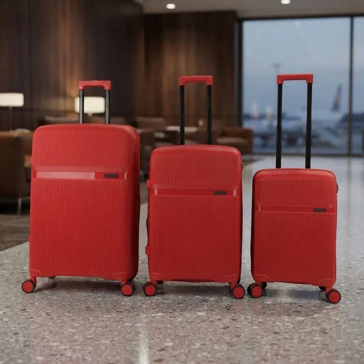 Set Valijas Wanderlust 20 24 Y 28 Expandible Cerradura 48234 - Vista 3