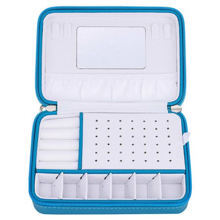 Joyero Con Cierre y Espejo Gadnic UFKO109 Organizador de Accesorios