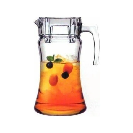 Jarra Vidrio con Tapa 1400 ml Agua Jugos  Azur Pasabahce