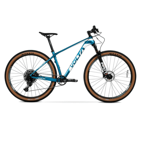 Bicicleta MTB Volta X-Zion Carbon R29 12V SRAM NX Azul Disco Hidr. Talle M