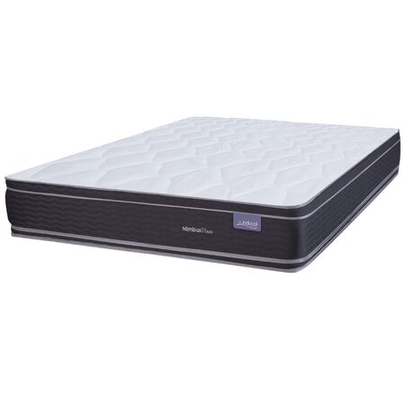 Colchon Inducol Nimbus Visco Queen Size 150x190x26 Espuma de Alta Densidad Doble Pillow Viscoelastico