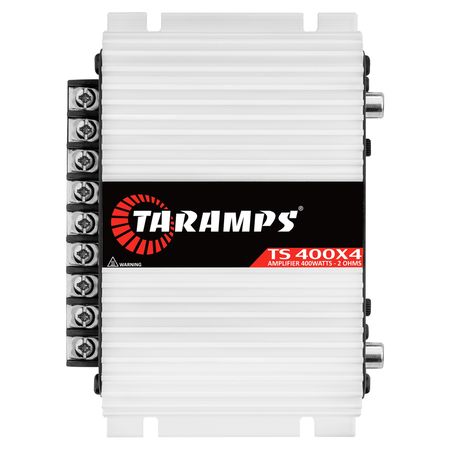 Amplificador Taramps TS 400x4 400W RMS Full Range 4 Canales 2 Ohms
