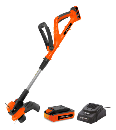 Bordeadora Daewoo Dagt2000li 10000rpm A Bateria De Litio 20v - Naranja