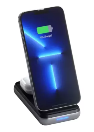 Cargador 2 En 1 Duo Wireless Satechi Stucdwpbsm 10000 Mah