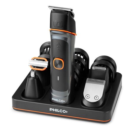 Afeitadora y Corta Pelo Grooming Kit Philco 5 en 1 CB8875PP