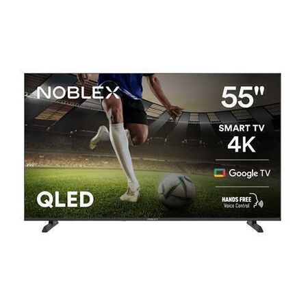 Tv LED 55 Smart Noblex DQ55X9580 QLed 4k Google Black Serie