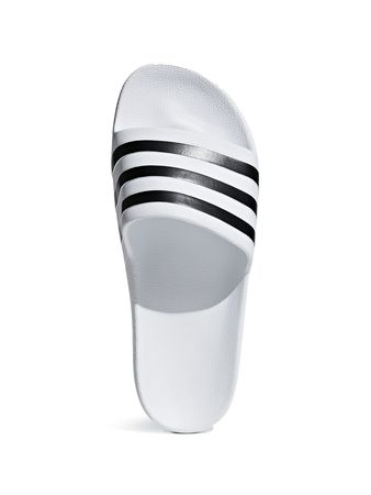 Ojotas Adidas Adilette Aqua Unisex Moda Blanco