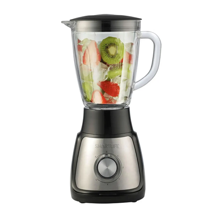 licuadora de mesa smartlife 600w sl-bl1055pn acero
