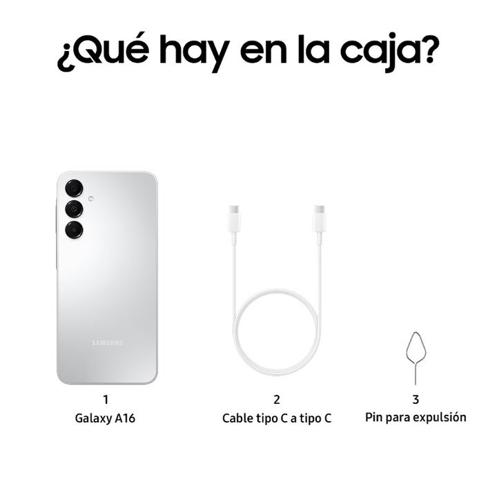 Samsung Ung A16 Sm-A165M 4G128Gb Gris - Vista 4