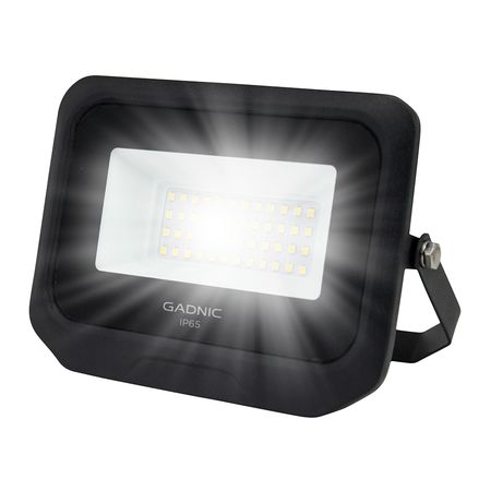 Reflector Led Blanco Gadnic 50W Exteriores/Interiores 6500k