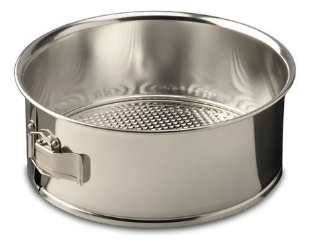 Molde Para Torta Ilko 24 Cm Desmontable Plateado