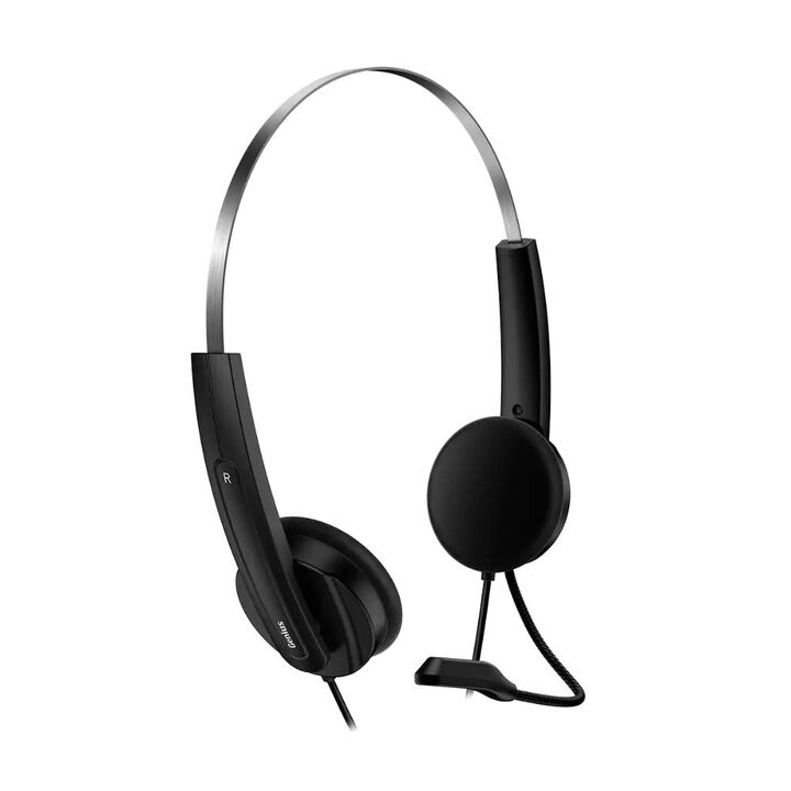 Auriculares + Mic GENIUS HS-220U USB-C 2.4MT - Vista 4