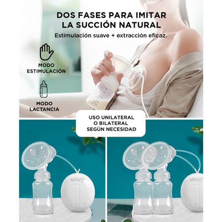 Sacaleches Gadnic Kit Doble Mave D-112 Extractor Automático