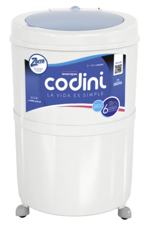 Lavarropas Codini Silent 4052 10kgs - CODINI